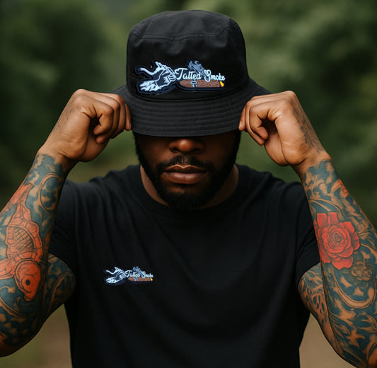 Tatted Smoke 3D PVC Bucket Hats